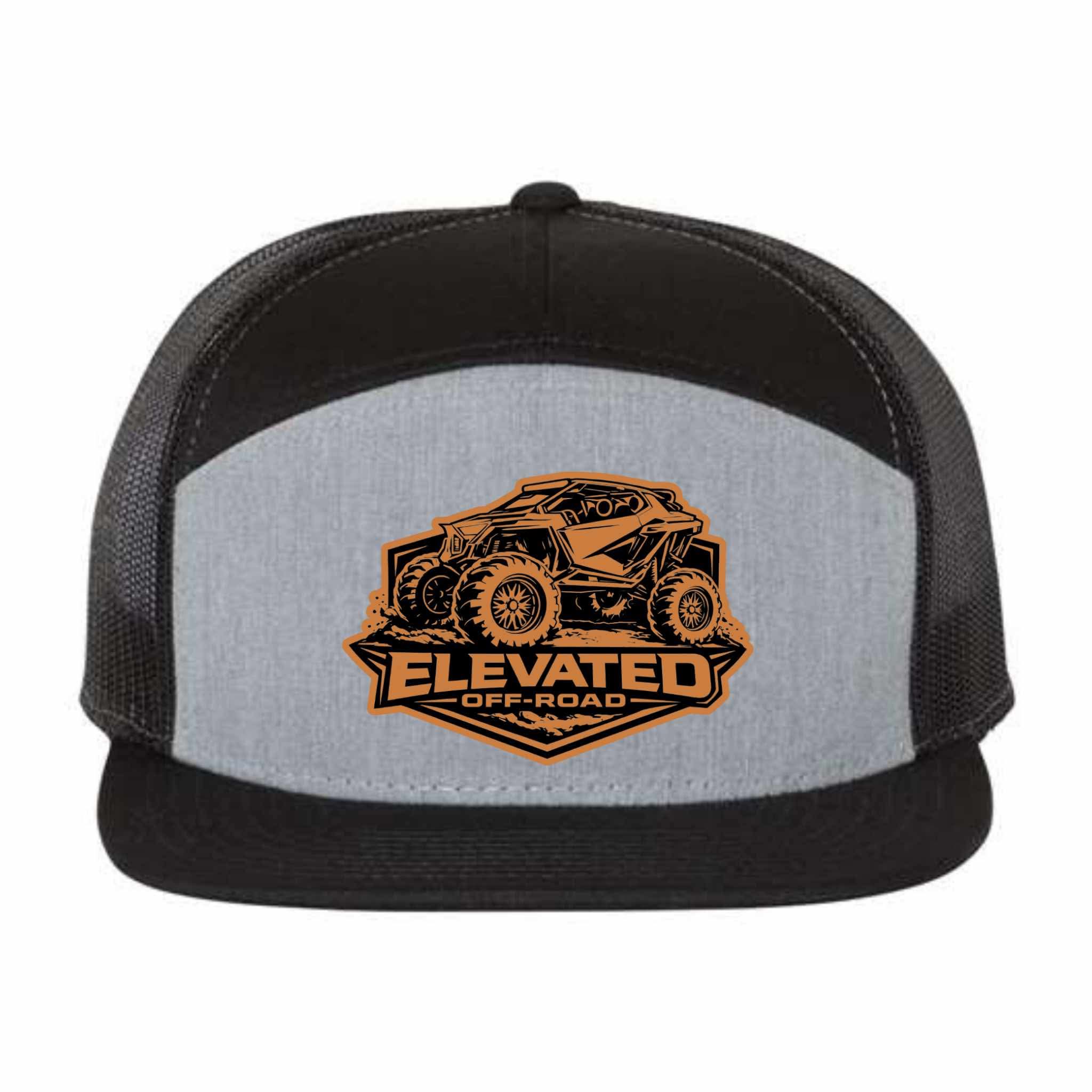 Elevated Off-Road Black & Gray Patch Hat